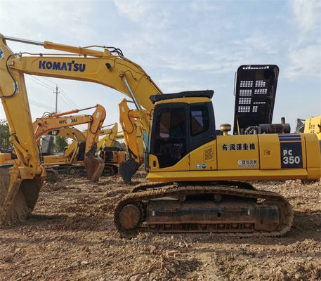 Une excavatrice d'occasion, une excavatrice d'occasion, à vendre.