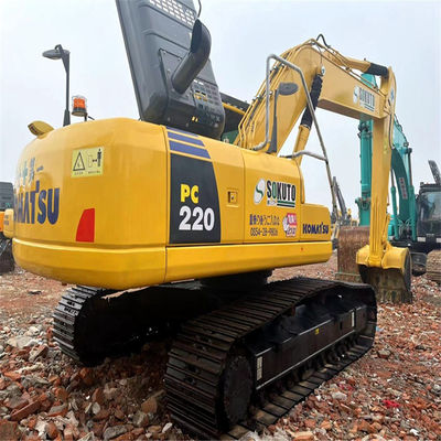 Excavateur hydraulique d'occasion japonais Komatsu PC220-8 Excavateurs Komatsu 55