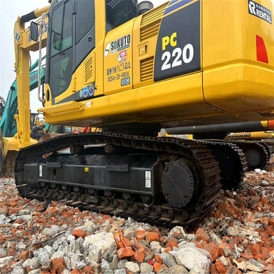 Japon Utilisé Komatsu PC220 2-8 Excavatrice moyenne 22 tonnes d'occasion Komatsu Terre mouvante Excavatrice machine de construction