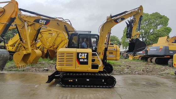Nouveaux arrivants de haute qualité Mini 5 Tonnes d'occasion CAT305.5E2 Excavatrice utilisée 5 Tonnes Mini CAT 305.5E2 306 307 308 Creuseur