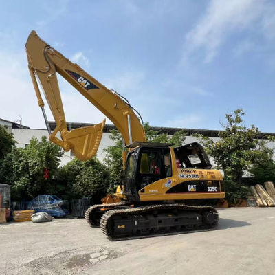 Excavatrice hydraulique à chenilles CAT 325C Caterpillar d'occasion pour projets de construction