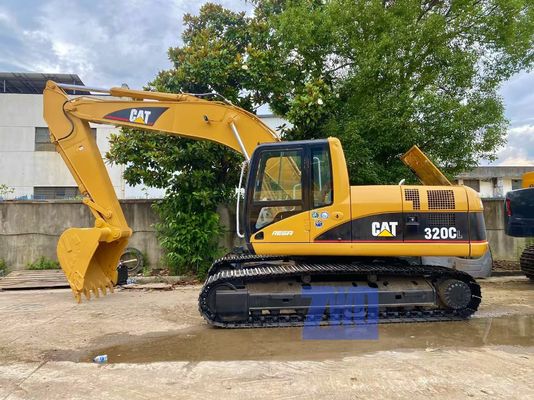 Pelle hydraulique d'occasion CAT320C d'origine japonaise de 20 tonnes, pelle d'occasion CAT320CL de 20 tonnes