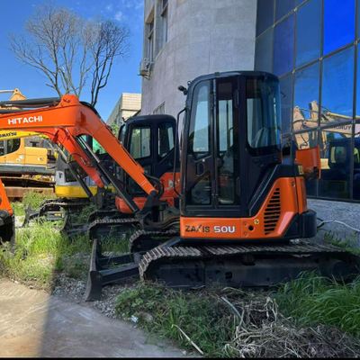 Japon Original Hitachi ZX50U-2 Mini-pelle 3-50 tonnes Machines Qualité Assurée D'occasion Chenille Équipement Lourd Moteur Moteur Boîte de Vitesses Noyau