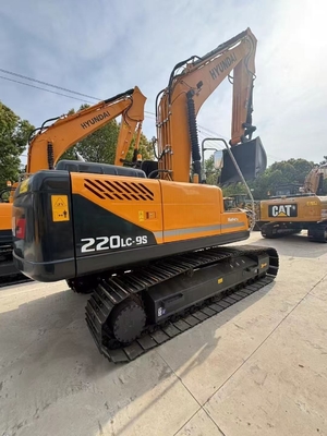 Hyundai 220LC-9S excavateur hydraulique à rampe engrenages d'origine et pompe en bon état, faible force de creusement heure et forte