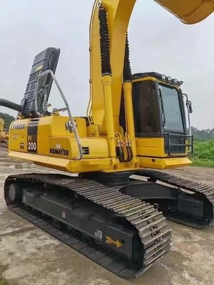 Komatsu200-8 PC120-6 120-7 120-8 PC130 PC200-6 Pelle hydraulique sur chenilles de fabrication japonaise d'origine avec faibles heures de fonctionnement