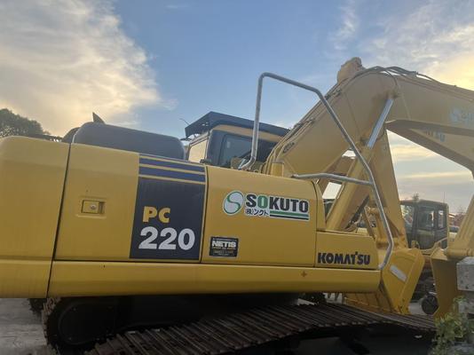 Pelle hydraulique moyenne Komatsu PC220, pour la construction d'ingénierie, équipement spécial pour les travaux de terrassement