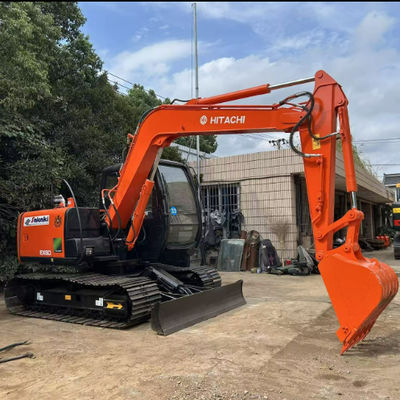 Excavateur à rouleaux japonais d'origine Hitachi EX60 petit de 6 tonnes en bon état de marche à vendre