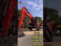 Bon prix Excavatrice utilisée Doosan DX300 Crawler 30 Tonnes Excavatrice de seconde main