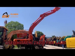 Le temps de travail réduit Excavateur hydraulique Hitachi Zx200 en stock À vendre